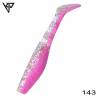 KP BAITS ORIGINAL SHAD 2'' (5CM) - 143 Silver Pink