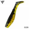 KP BAITS ORIGINAL SHAD 2'' (5CM) - 028 Gold Rush