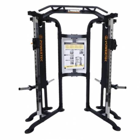 Aparat multifunctional POWERTEC Trainer Deluxe WB-FTD20, incarcare maxima 452kg