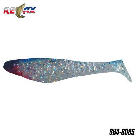 Shad RELAX Shark 4'' Standard, 10cm, 12g, culoare S085, 10 buc./plic