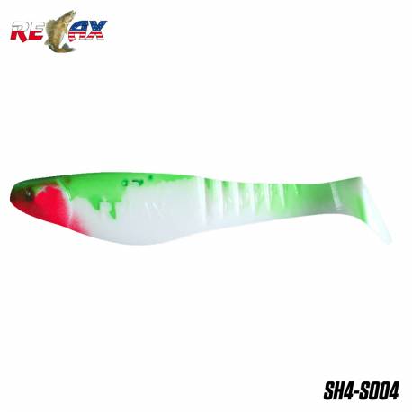 Shad RELAX Shark 4'' Standard, 10cm, 12g, culoare S004, 10 buc./plic