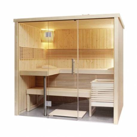 Cabina sauna SENTIOTEC Panorama Small, 214x160x204cm