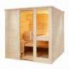 Cabina sauna SENTIOTEC Komfort Small, lemn masiv, 208x158x204cm