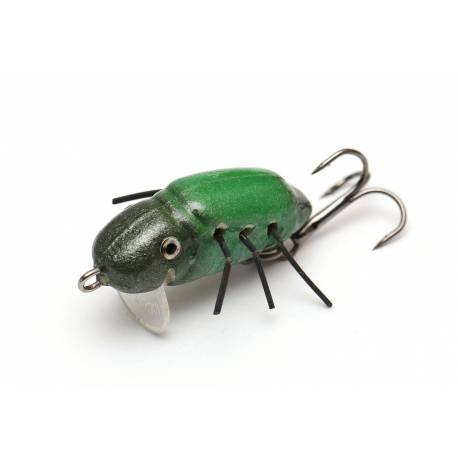 Vobler clean HUNTER CARABUS, 2.4cm, 1.2g, Floating, Surface, culoare GR