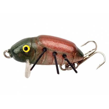 Vobler clean HUNTER CARABUS, 2.4cm, 1.2g, Floating, Diving, culoare BR