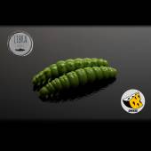 Naluca pastrav LIBRA LURES LARVA, 3cm, culoare 031, aroma Cheese, 15 buc/borcan