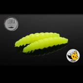 Naluca pastrav LIBRA LURES LARVA, 3.5cm, culoare 006, aroma Cheese, 12 buc./borcan