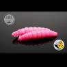 Naluca pastrav LIBRA LURES LARVA, 3.5cm, culoare 017, aroma Cheese, 12 buc./borcan