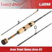 Lanseta spinning LUCKY JOHN Area Trout Game Arco 3, 1.83m, 0.5-3g, 2 tronsoane