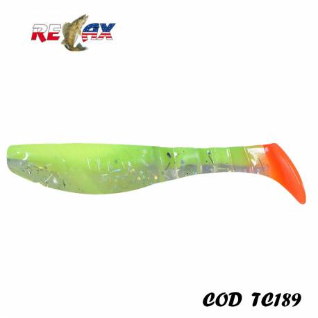 Shad RELAX Kopyto 4L Tricolor, 10cm, 14g, culoare TC189, 4buc/plic