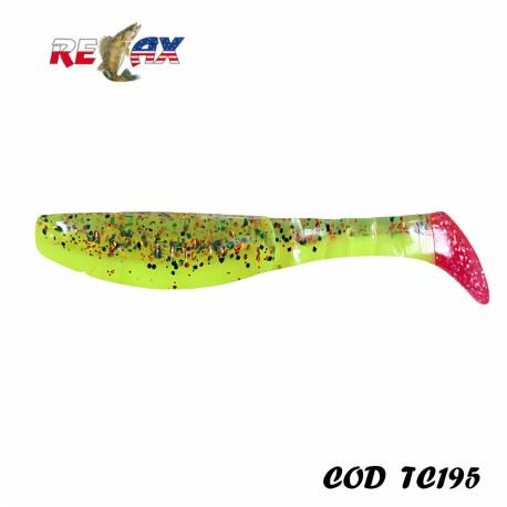 Shad RELAX Kopyto 4L Tricolor, 10cm, 14g, culoare TC195, 4buc/plic