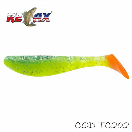 Shad RELAX Kopyto 4L Tricolor, 10cm, 14g, culoare TC202, 4buc/plic