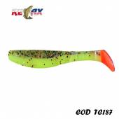 Shad RELAX Kopyto 4L Tricolor, 10cm, 14g, culoare TC187, 4buc/plic