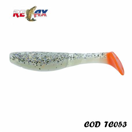 Shad RELAX Kopyto 4L Tricolor, 10cm, 14g, culoare TC053, 4 buc/plic