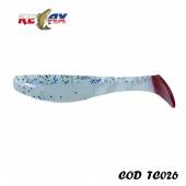 Shad RELAX Kopyto 4L Tricolor, 10cm, 14g, culoare TC026, 4 buc/plic