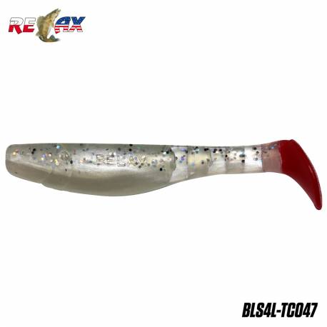 Shad RELAX Kopyto 4L Tricolor, 10cm, 14g, culoare TC047, 4 buc/plic