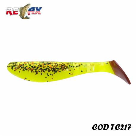 Shad RELAX Kopyto Tricolor, 7.5cm, 7g, culoare TC219, 5 buc./plic