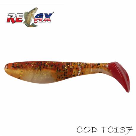 Shad RELAX Kopyto Tricolor, 7.5cm, 7g, culoare TC137, 5 buc./plic