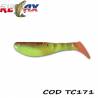 Shad RELAX Kopyto Tricolor, 7.5cm, 7g, culoare TC171, 5 buc./plic