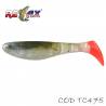 Shad RELAX Kopyto Tricolor, 7.5cm, 7g, culoare TC475, 5 buc./plic