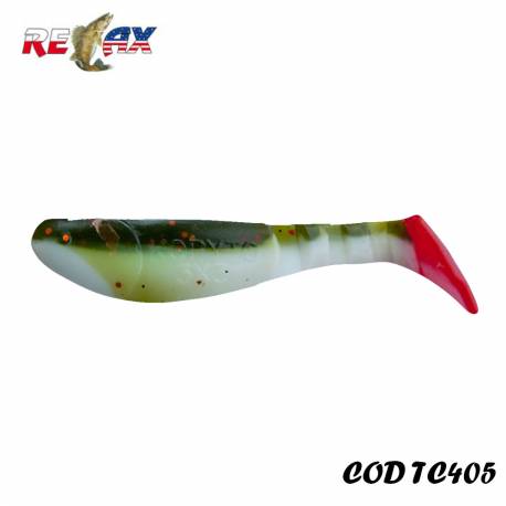 Shad RELAX Kopyto Tricolor, 7.5cm, 7g, culoare TC405, 5 buc./plic