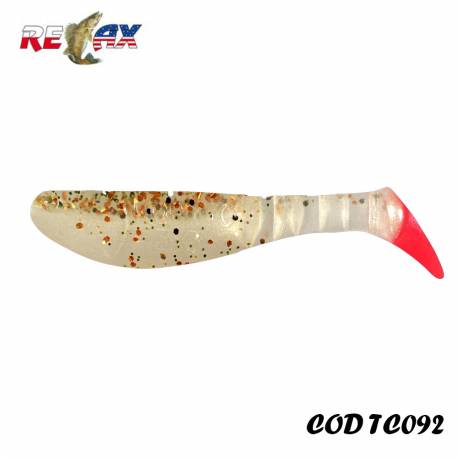 Shad RELAX Kopyto Tricolor, 7.5cm, 7g, culoare TC092, 5 buc./plic