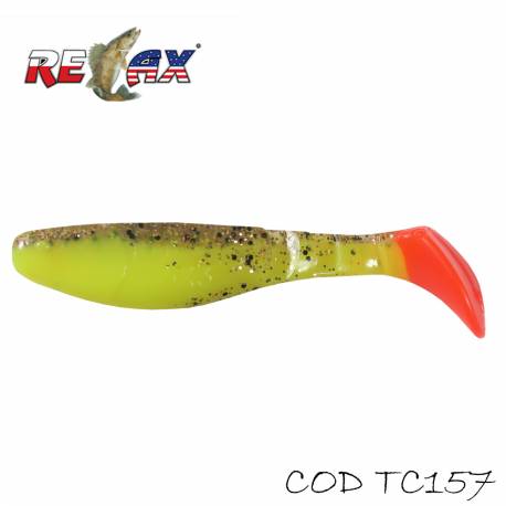 Shad RELAX Kopyto Tricolor, 7.5cm, 7g, culoare TC157, 5 buc./plic