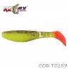 Shad RELAX Kopyto Tricolor, 7.5cm, 7g, culoare TC157, 5 buc./plic