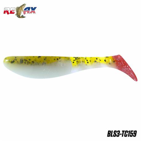 Shad RELAX Kopyto Tricolor, 7.5cm, 7g, culoare TC159, 5 buc./plic