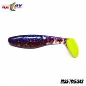 Shad RELAX Kopyto Tricolor, 7.5cm, 7g, culoare TC343, 5 buc./plic