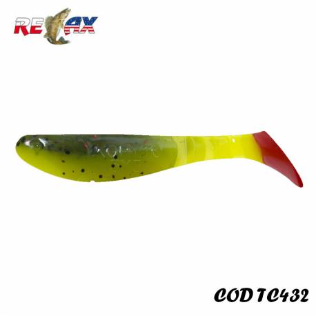 Shad RELAX Kopyto Tricolor, 7.5cm, 7g, culoare TC432, 5 buc./plic