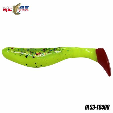 Shad RELAX Kopyto Tricolor, 7.5cm, 7g, culoare TC489, 5 buc./plic