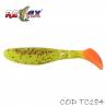 Shad RELAX Kopyto Tricolor, 7.5cm, 7g, culoare TC184, 5 buc./plic