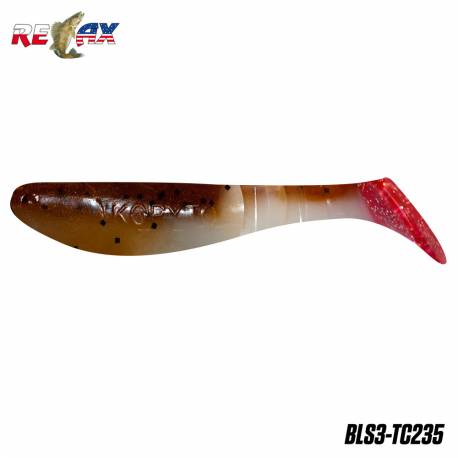 Shad RELAX Kopyto Tricolor, 7.5cm, 7g, culoare TC235, 5 buc./plic