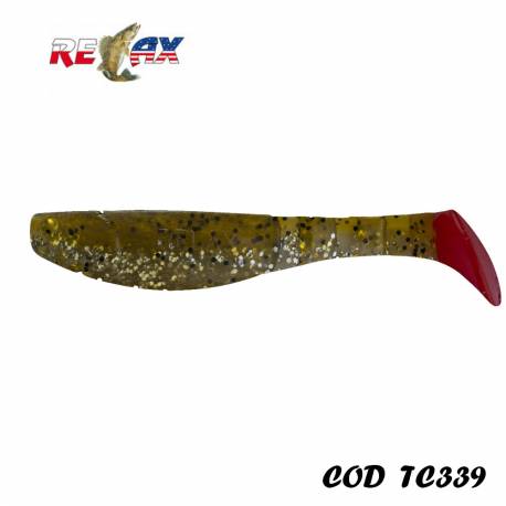 Shad RELAX Kopyto Tricolor, 7.5cm, 7g, culoare TC339, 5 buc./plic