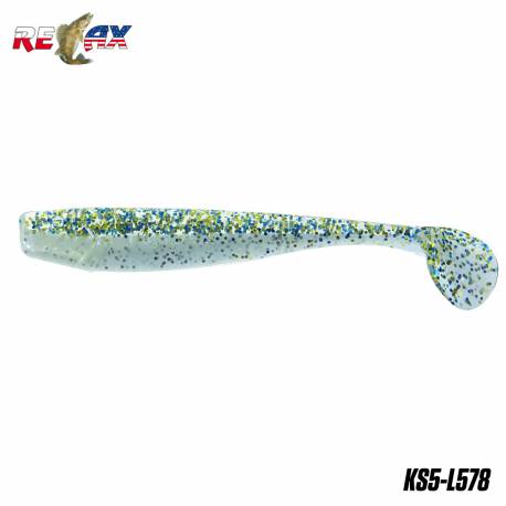 Shad RELAX KingShad Laminated, 12.5cm, 14g, culoare L578, 5buc/plic