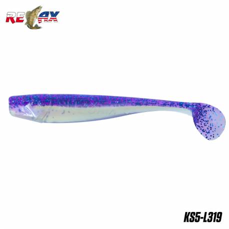 Shad RELAX KingShad Laminated, 12.5cm, 14g, culoare L319, 5buc/plic