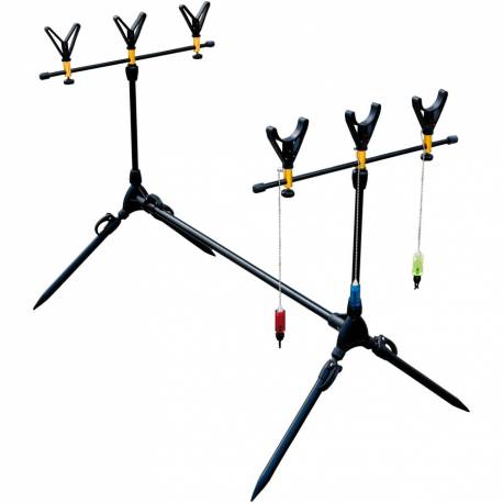 Set Rod-Pod LINEAEFFE 3 posturi + 3 swingers + husa