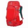 Rucsac ZAJO Ortler 28L, cu husa de ploaie si fluier, ripstop, rosu