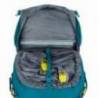 Rucsac ZAJO Ortler ripstop 38L cu husa de ploaie si fluier, deep lagoon