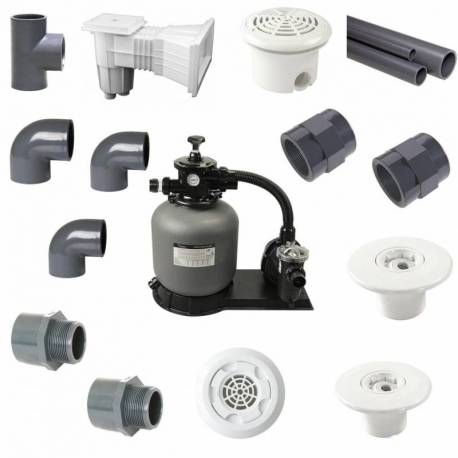 Kit (kituri) filtrare piscine WAINCRIS beton volum maxim 24mc