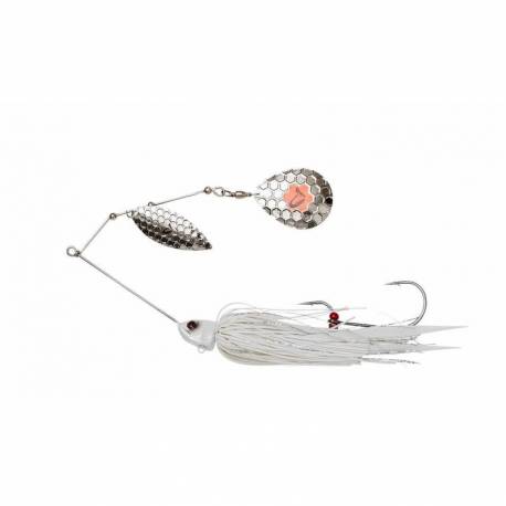 Spinnerbait SAVAGE GEAR Da'Bush, 14cm, 21g, culoare WHITE SILVER