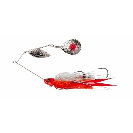 Spinnerbait SAVAGE GEAR Da'Bush, 16cm, 32g, culoare RED HEAD SILVER