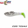 Naluci RELAX Super Fish Shad 3" Tricolor, 7.5cm, 6g, culoare TC045, 10 buc/plic