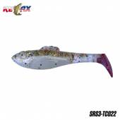 Naluci RELAX Super Fish Shad 3" Tricolor, 7.5cm, 6g, culoare TC022, 10 buc/plic