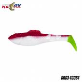 Naluci RELAX Super Fish Shad 3" Tricolor, 7.5cm, 6g, culoare TC064, 10 buc/plic