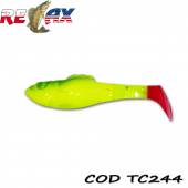 Naluci RELAX Super Fish Shad 3" Tricolor, 7.5cm, 6g, culoare TC244, 10 buc/plic