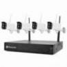 Kit supraveghere video PNI House WiFi502T cu 4 camere 2MP 1080P, control de la distata