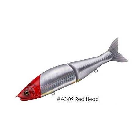 Vobler GAN CRAFT Jointed Claw 178 F, 17.8cm, 56g, culoare AS-09 Red Head