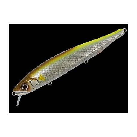 Vobler GAN CRAFT Rest 128 SL, 12.8cm, 18.6g, culoare 08 Flashing GM Chartreuse